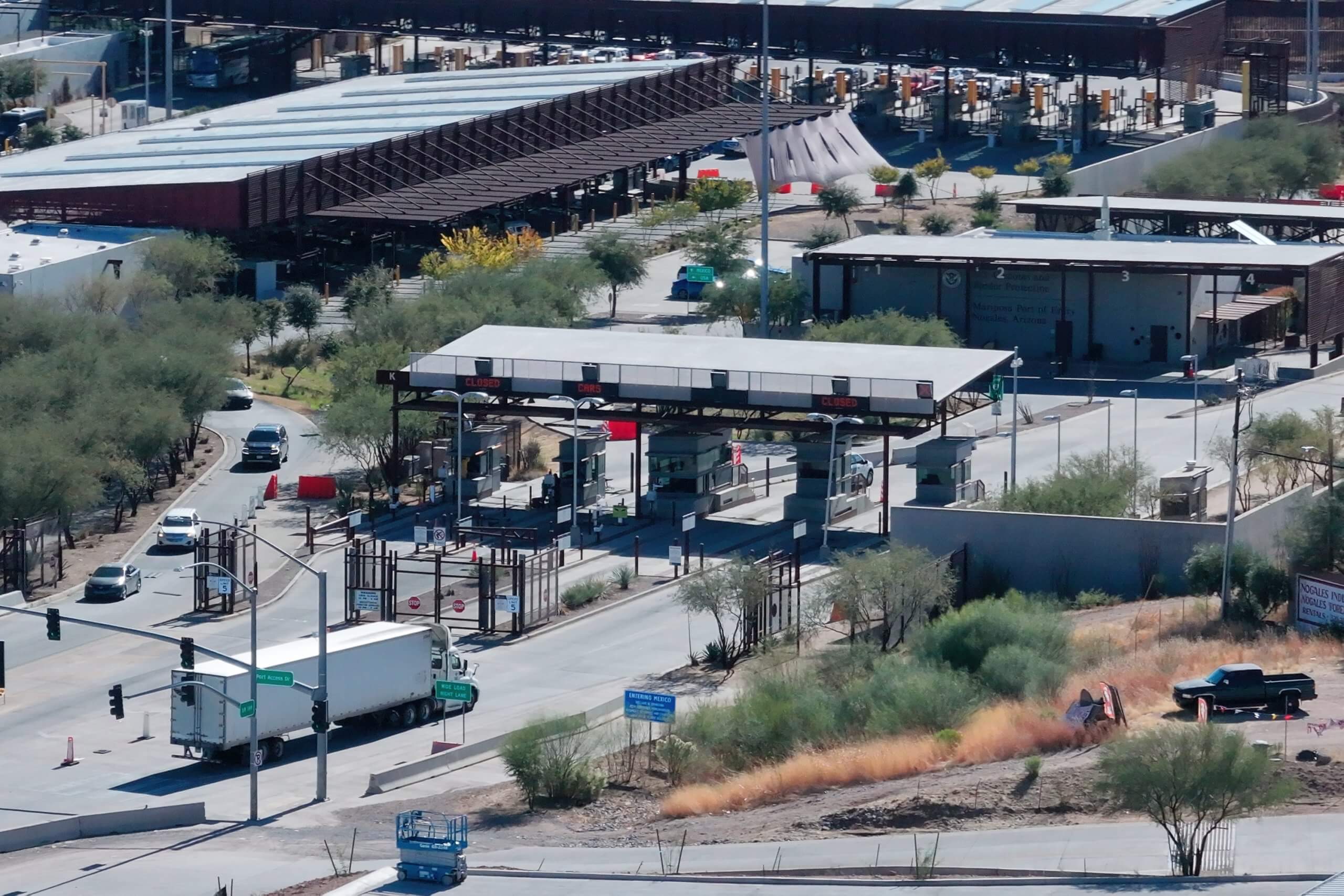 Port of Entry at the US-Mexico Border